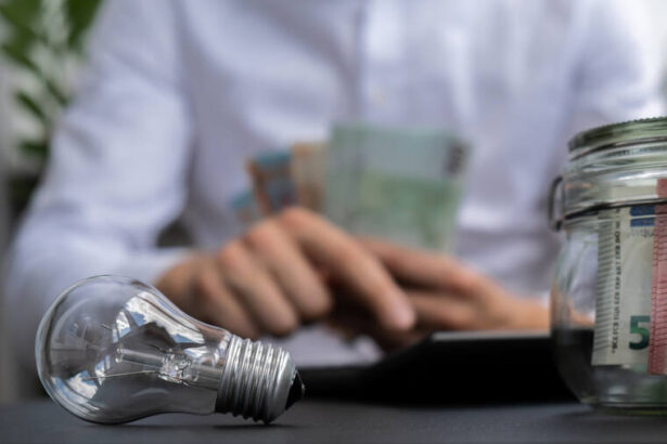 electric light bulb man hands counting expenses b 2025 03 11 17 16 33 utc 1