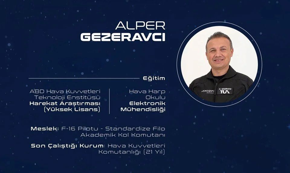 İlk Türk Astronotun Uzay Yolculuğu Başladı 3 alper
