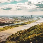 kahlenberg vienna landscape with danube river 2023 11 27 04 52 06 utc