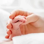 mother holding newborn baby hand 2023 11 27 05 28 17 utc