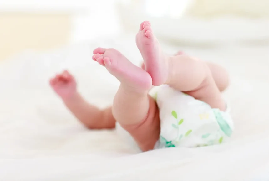 baby lying in bed 2025 04 04 09 52 44 utc