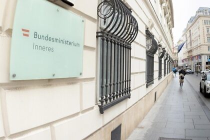 Das Innenministerium in Wien