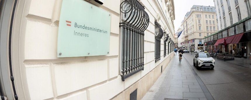 Das Innenministerium in Wien