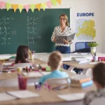 teacher during the lesson with the kids 2024 11 25 18 14 56 utc