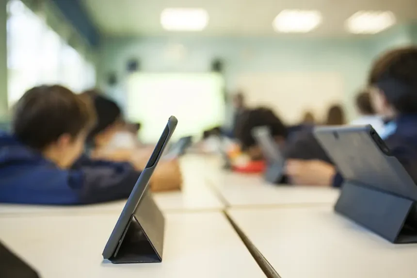 children study in class with their tablet 2025 01 09 02 14 02 utc