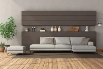 modern living room with white sofa on brown concre 2025 01 09 01 52 25 utc